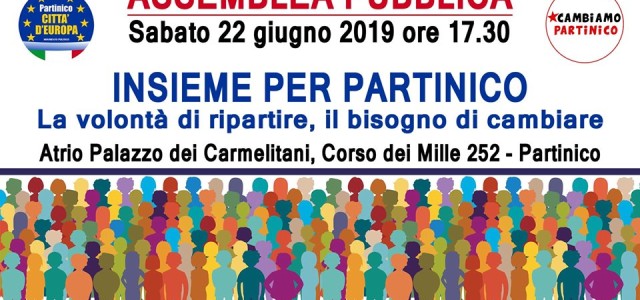 Pochi si sarebbero aspettati che A Partinico si potesse vivere un momento più difficile di quelli già affrontati.Nonostante siano comprensibili sentimenti di rassegnazione e disillusione, crediamo che non ci si […]